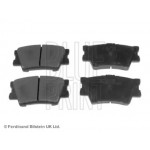 Колодки гальмівні дискові задні Toyota (вир-во Blue Print) 