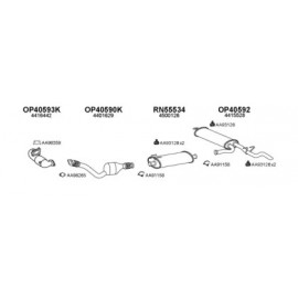 Ремкомплект, тормозной суппорт D4083 (пр-во ERT)
