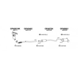 Ремкомплект, тормозной суппорт D4036 (вир-во ERT)