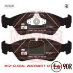Колодка гальм DAEWOO CIELO, ESPERO, LANOS, NEXIA, OPEL ASCONA C, ASTRA F, ASTRA (в-во MASTER SPORT)  Колодка гальм DAEWOO CIELO, ESPERO, LANOS, NEXIA, OPEL ASCONA C, ASTRA F, ASTRA (в-во MASTER SPORT)