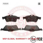 Колодка гальм FORD TOURNEO CONNECT, TRANSIT CONNECT, OPEL SIGNUM, VECTRA C, VEC (в-во MASTER SPORT) 