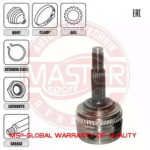 Шарнір /граната/ DAEWOO LANOS 1.5 (з ABS) зовн. (вир-во Master-Sport) 