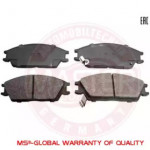 Колодка гальм HYUNDAI ACCENT II, GETZ, LANTRA II 1.1-1.6 12.96-12.10 (в-во MASTER SPORT)  Колодка гальм HYUNDAI ACCENT II, GETZ, LANTRA II 1.1-1.6 12.96-12.10 (в-во MASTER SPORT)