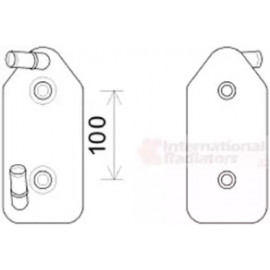 Радiатор масляний (вир-во Van Wezel)