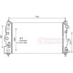 Радіатор (вир-во Van Wezel) 