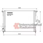 Радiатор охолодження (вир-во Van Wezel) 