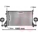 Радiатор (вир-во Van Wezel) 