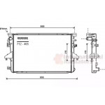Радiатор охлодження (вир-во Van Wezel) 