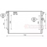 Радiатор (вир-во Van Wezel) 