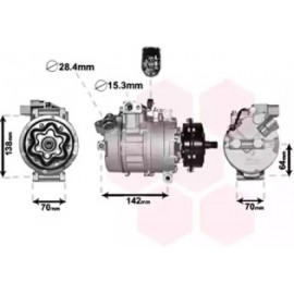 Компресор кондиціонера (Вир-во Van Wezel)