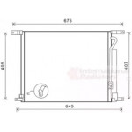 Радiатор охлодження (вир-во Van Wezel) 