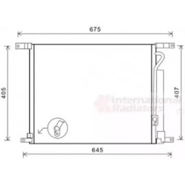 Радiатор охлодження (вир-во Van Wezel)