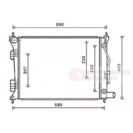 Радiатор (вир-во Van Wezel)