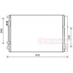 Радiатор охлодження (вир-во Van Wezel) 