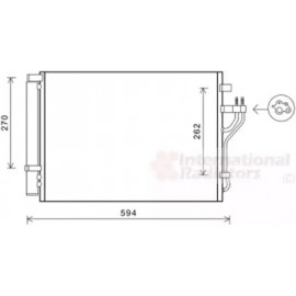 Радіатор (вир-во Van Wezel)