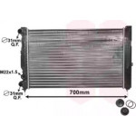 Радіатор A4 1.6/1.9TD MT 96-00 M/J (Van Wezel) 