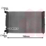 Радіатор PASSAT6/A6/SUPERB  BRAZED (Van Wezel) 