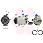 Компресор кондиціонера (вир-во Van Wezel) 