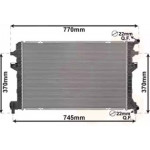 Радіатор (вир-во Van Wezel) 