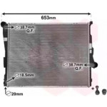 Радіатор 3-SERIE ALL E46 AT 98-05 (Van Wezel) 