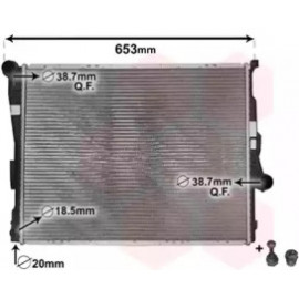Радіатор 3-SERIE ALL E46 AT 98-05 (Van Wezel)