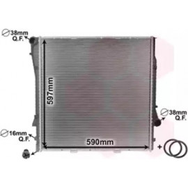Радіатор BMW X5 30/44 30D AT (Van Wezel)