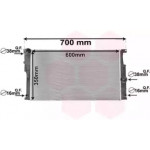 Радіатор (вир-во Van Wezel) 