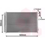 Конденсор кондиціонера BWM1(E87/8)-3(E90/1) NT-D (Van Wezel) 