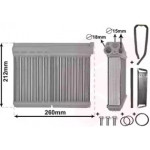 Радіатор опалювача BMW 316->325 MT/AT 89- (Van Wezel) 