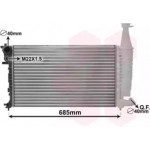 Радіатор BERLINGO/PARTNER MT 96-99 (Van Wezel) 