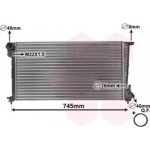 Радіатор CT BERL/XSARA D MT CLIPS (Van Wezel) 