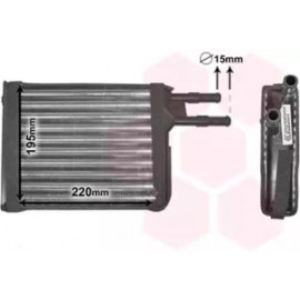 Радиатор отопителя JUMPER/DUCATO/BOXER MT (Van Wezel)