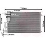 Радіатор (вир-во Van Wezel) 