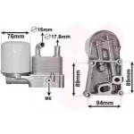 Радіатор масляний (вир-во Van Wezel) 