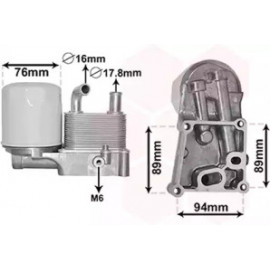 Радіатор масляний (вир-во Van Wezel)
