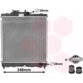 Радіатор CIVIC 13/14/15 MT 91-00 (Van Wezel)