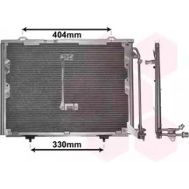 Конденсор кондиціонера MB W202(C-KL) MT/AT 93- (Van Wezel)