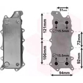 Радіатор (вир-во Van Wezel)