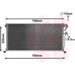 Радiатор (вир-во Van Wezel) 