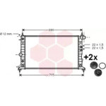 Радіатор VECTRAB 16/20/2/6AT +/-AC (Van Wezel) 