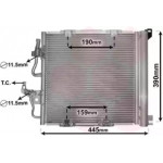 Конденсер кондіционера (вир-во Van Wezel) 