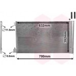 Радiатор OPEL Insignia 08-(вир-во Van Wezel) 