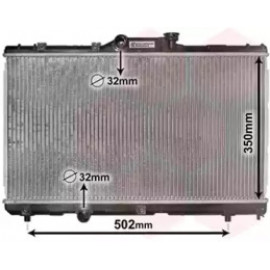 Радіатор COROLLA AE101 MT 92-99 (Van Wezel)