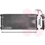 Радіатор GOLF2/JETTA 16/18 MT +AC (Van Wezel) 