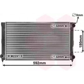 Радiатор (пр-во Van Wezel)