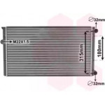 Радіатор GOLF3/VENTO MT/AT +AC 93- (Van Wezel) 