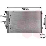 Радіатор GOLF5/TOURAN/A3/EOS 14/18 (Van Wezel) 