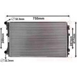 Радiатор (вир-во Van Wezel) 