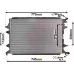 Радiатор (вир-во Van Wezel) 