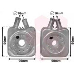 Масляний радіатор VARIOUS AUDI/VW/SEAT/FORD (Van Wezel) 